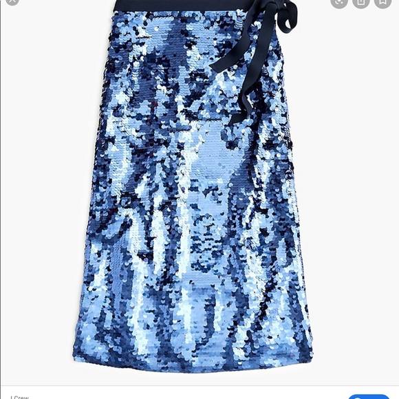 J crew sequin midi skirt - Picture 6 of 6